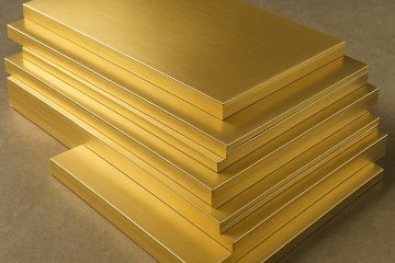 Fornecedor de chapa de latão dourado: encontre o que precisa na Kingler